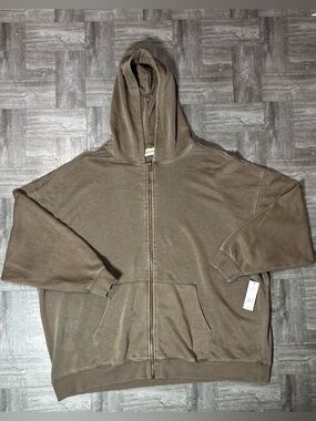 No Boundaries Fleece Full Zip Hoodie Size 3XL